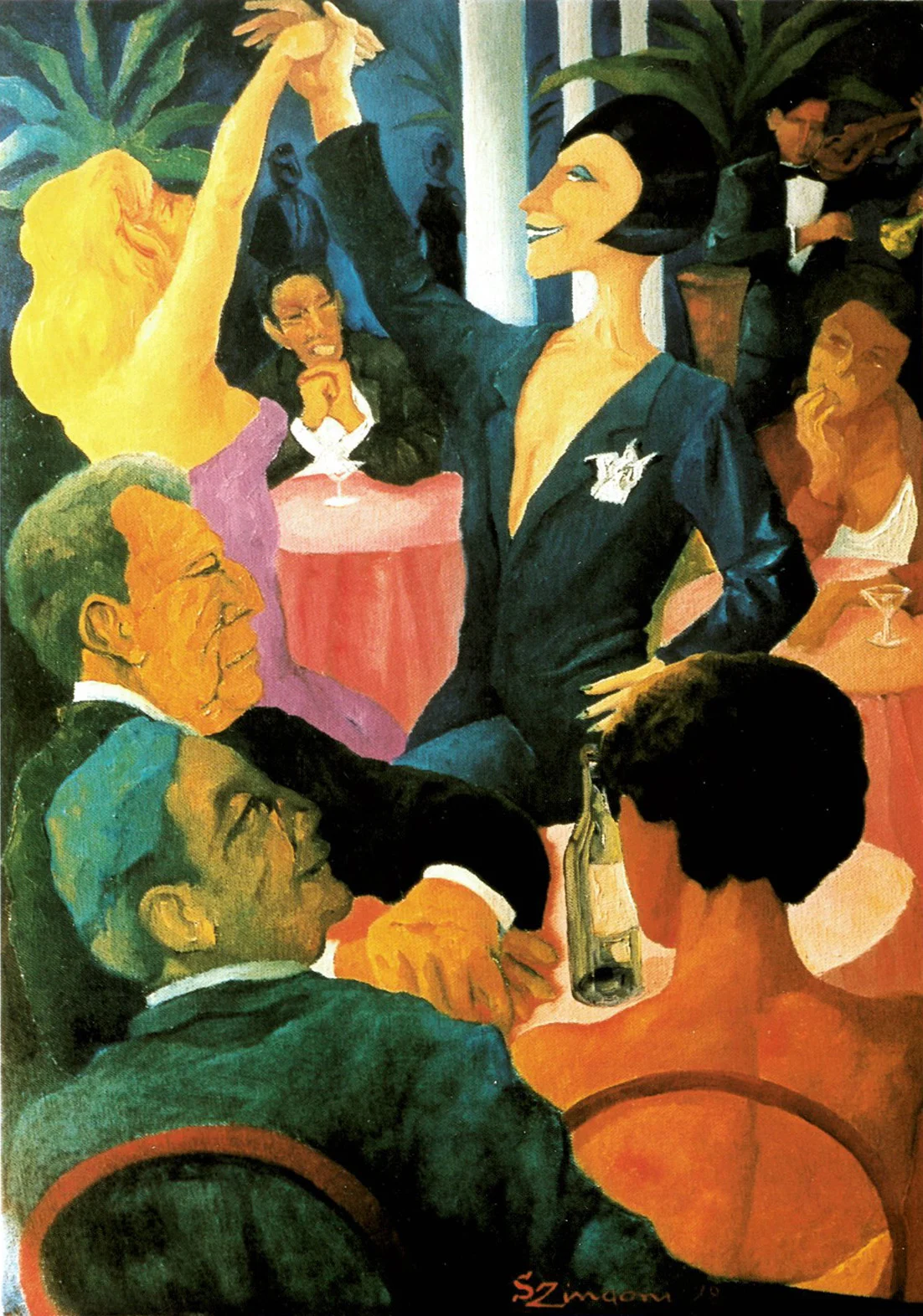 two women dancing